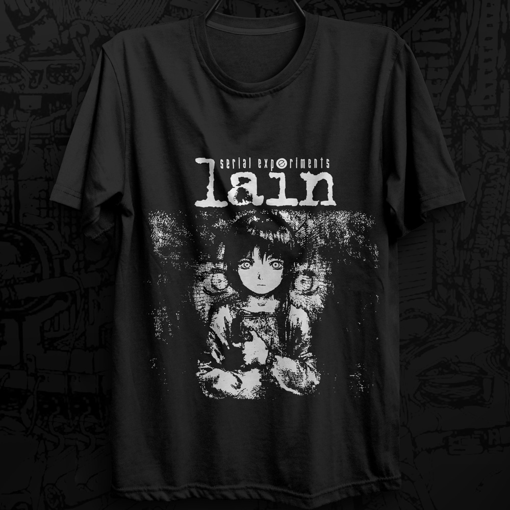 Camiseta Serial Experiments Lain - Conspiracy