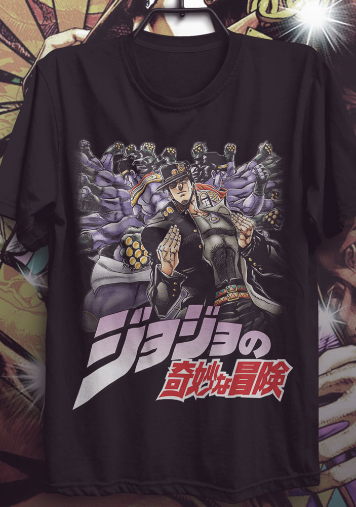 Camiseta JoJo's Bizarre Adventure - Jotaro Kujo