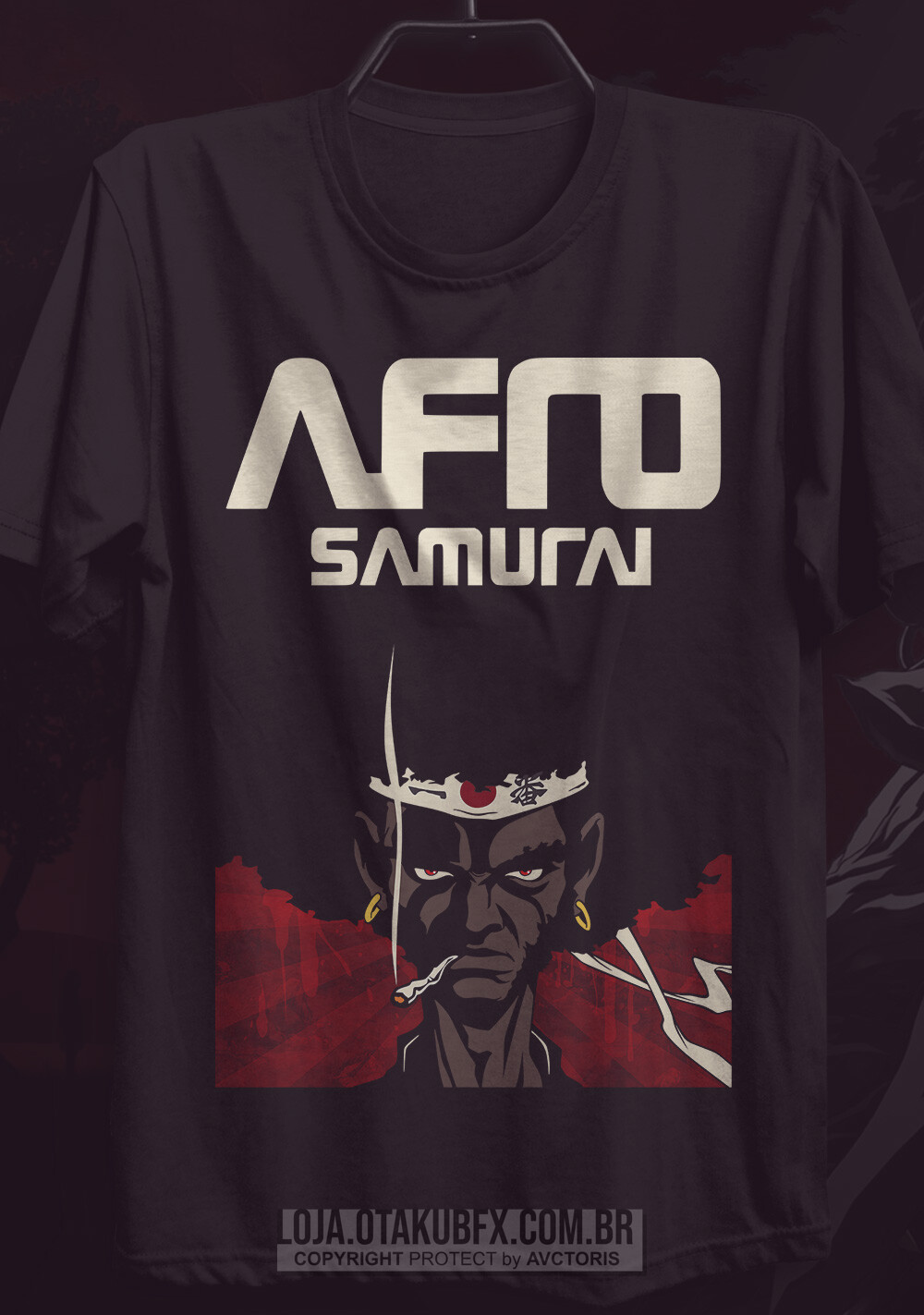 Camiseta Afro Samurai - The Best